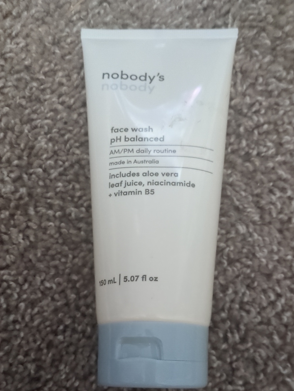 Nobody's pH Balanced Face Wash - White
